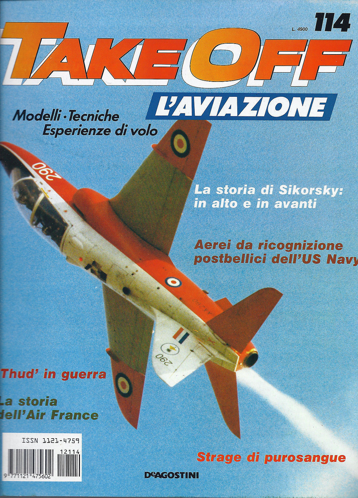 TAKE OFF  L'AVIAZIONE - fascicolo 114