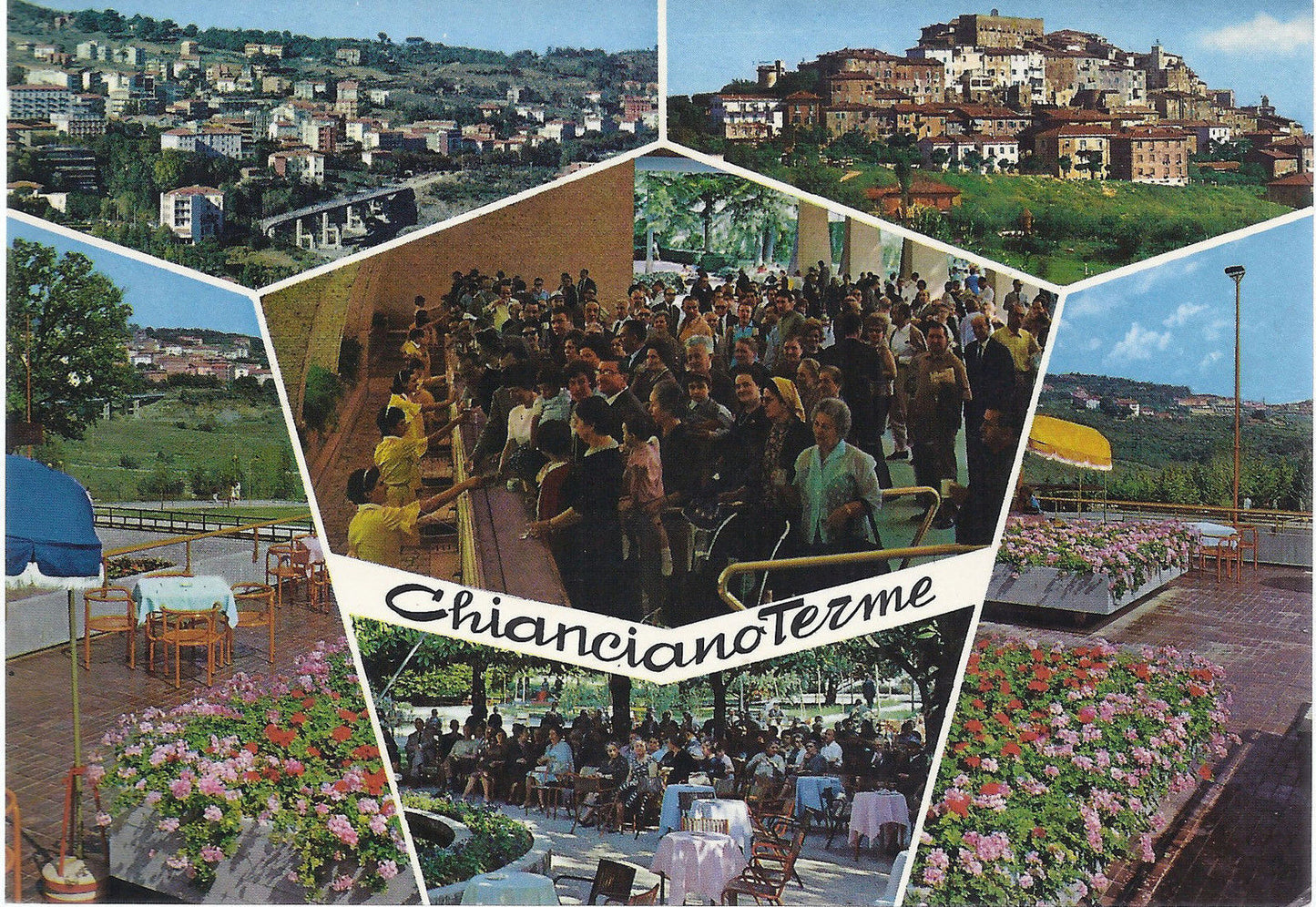 CHIANCIANO TERME - 6 VEDUTE - V 1982 - FG