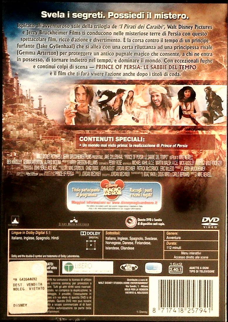 PRINCE OF PERSIA. LE SABBIE DEL TEMPO - DVD