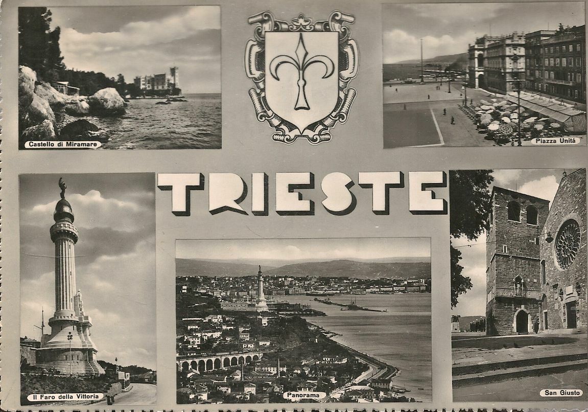 TRIESTE -  CINQUE VEDUTE - V1955
