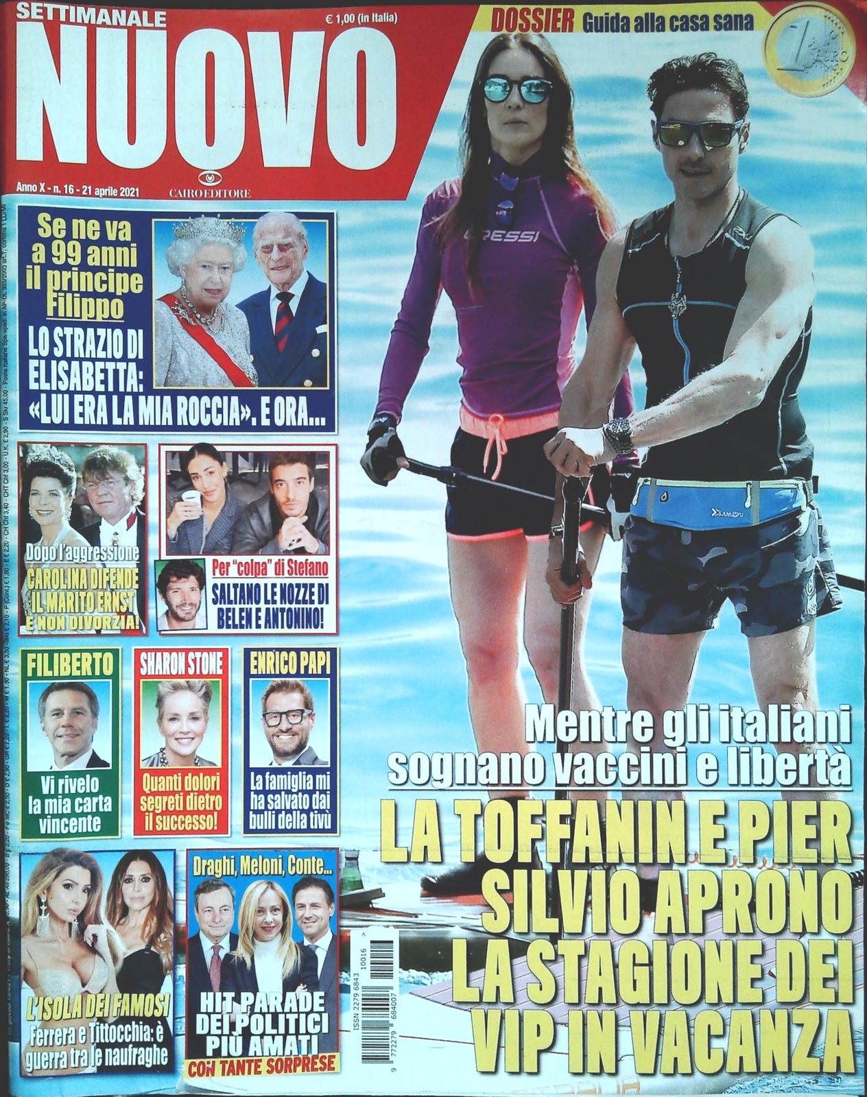 SETTIMNANAKLE NUOVO 21 APRILE 2021 TOFFANIN-BELEN-ENRICO PAPI