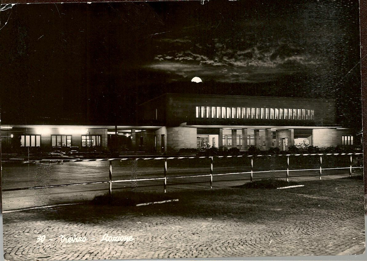 TREVISO - STAZIONE - NOTTURNO - V1957