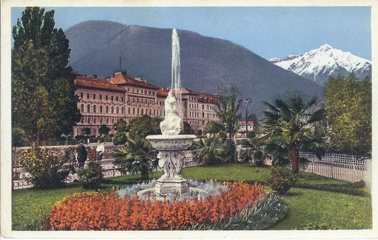 MERANO - PASSEGGIATA COL GRAND HOTEL MERANO - NV - FP