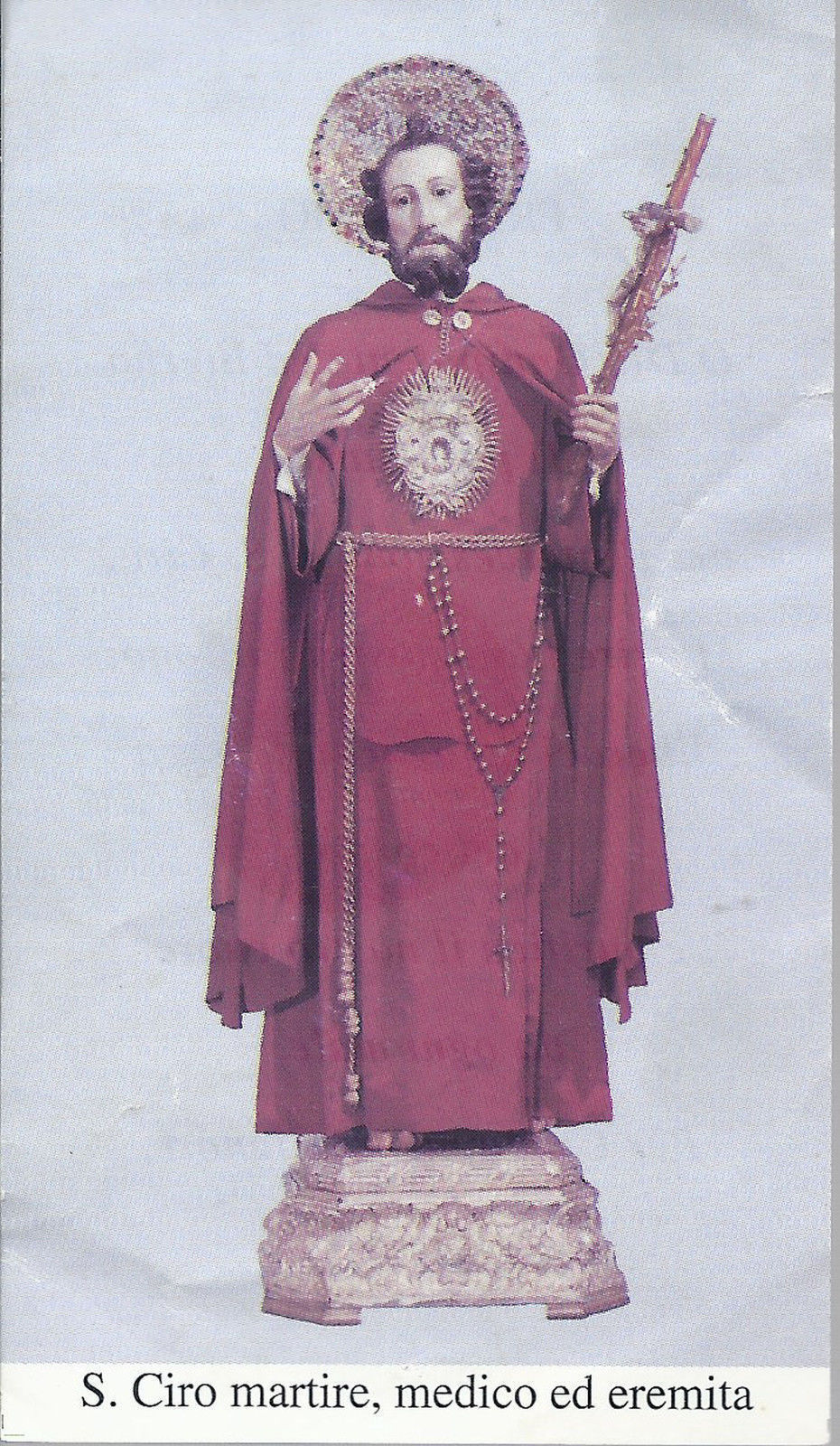S. CIRO MARTIRE, MEDICO ED EREMITA - SANTINO - AS012-303