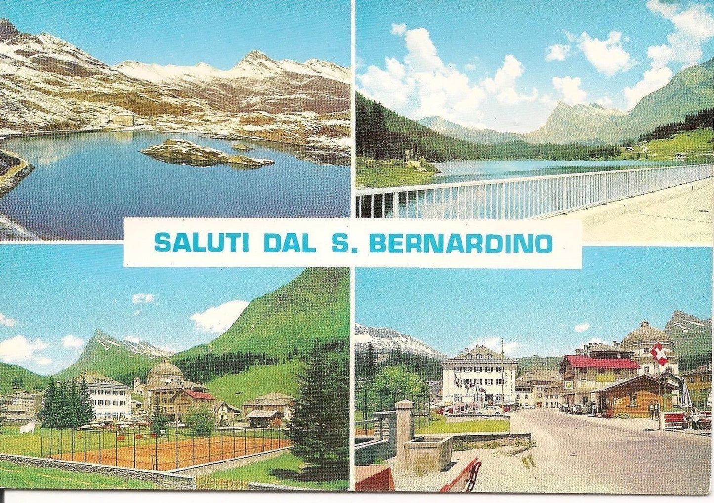 SALUTI DAL S. BERNARDINO - 4VEDUTE - NV