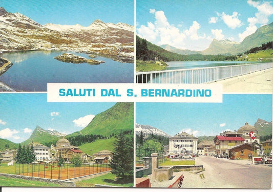 SALUTI DAL S. BERNARDINO - 4VEDUTE - NV