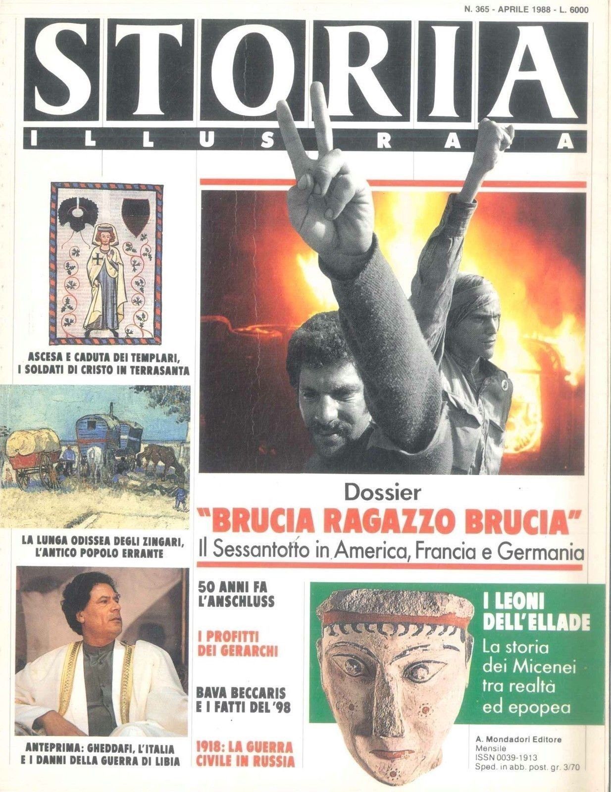 STORIA ILLUSTRATA  N 365 - APRILE 1988