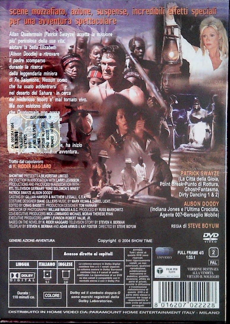 KING SOLOMON'S MINES. IL TESORO MALEDETTO - DVD