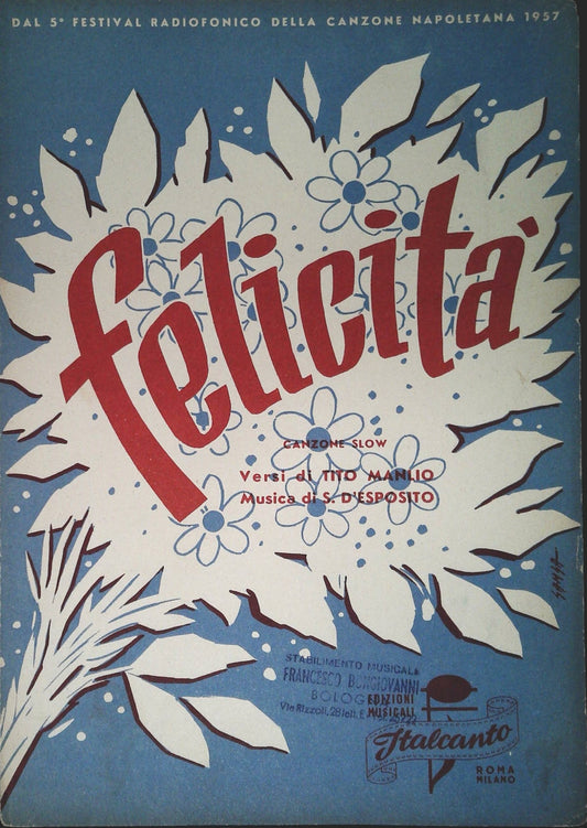 FELICITA' - SPARTITO-SHEET MUSIC