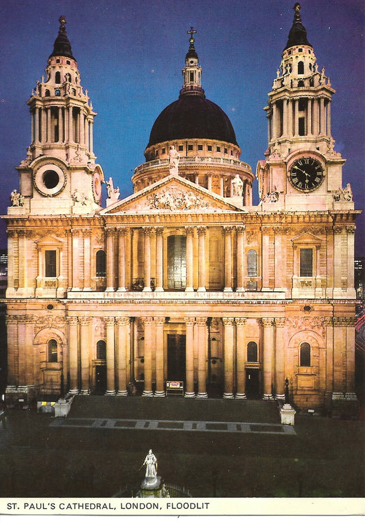 LONDRA - ST. PAUL'S CATHEDRAL - V1977