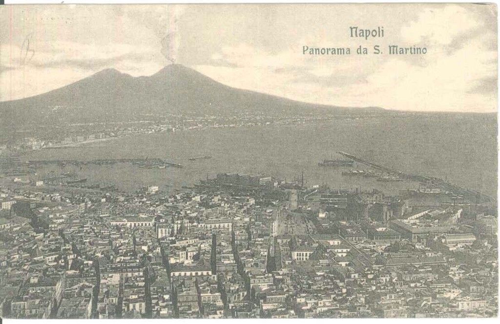 NAPOLI - PANAORAMA DA SAN MARTINO - V1908