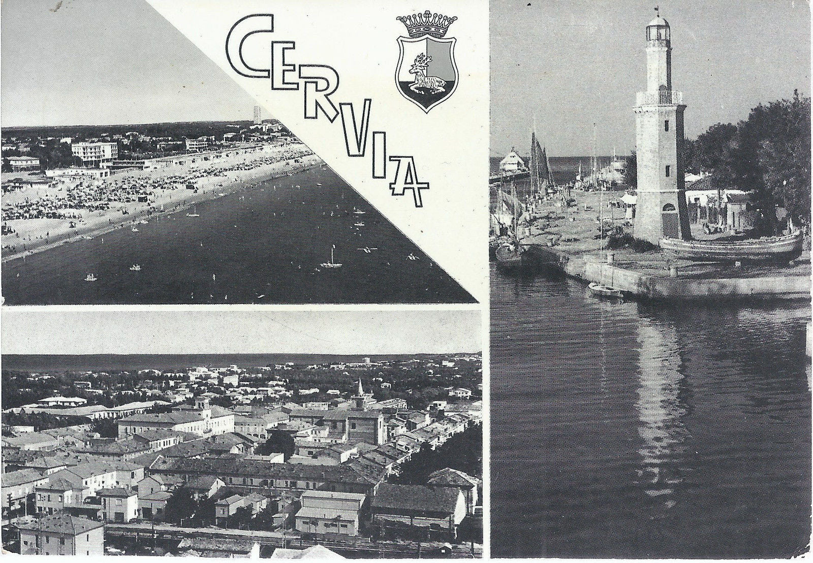 CERVIA - 3 VEDUTE - V 1964 - FG