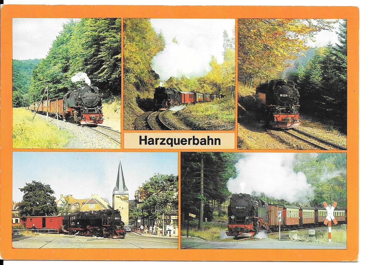 HARZQUERBAHN - CINQUE VEDUTE - NV