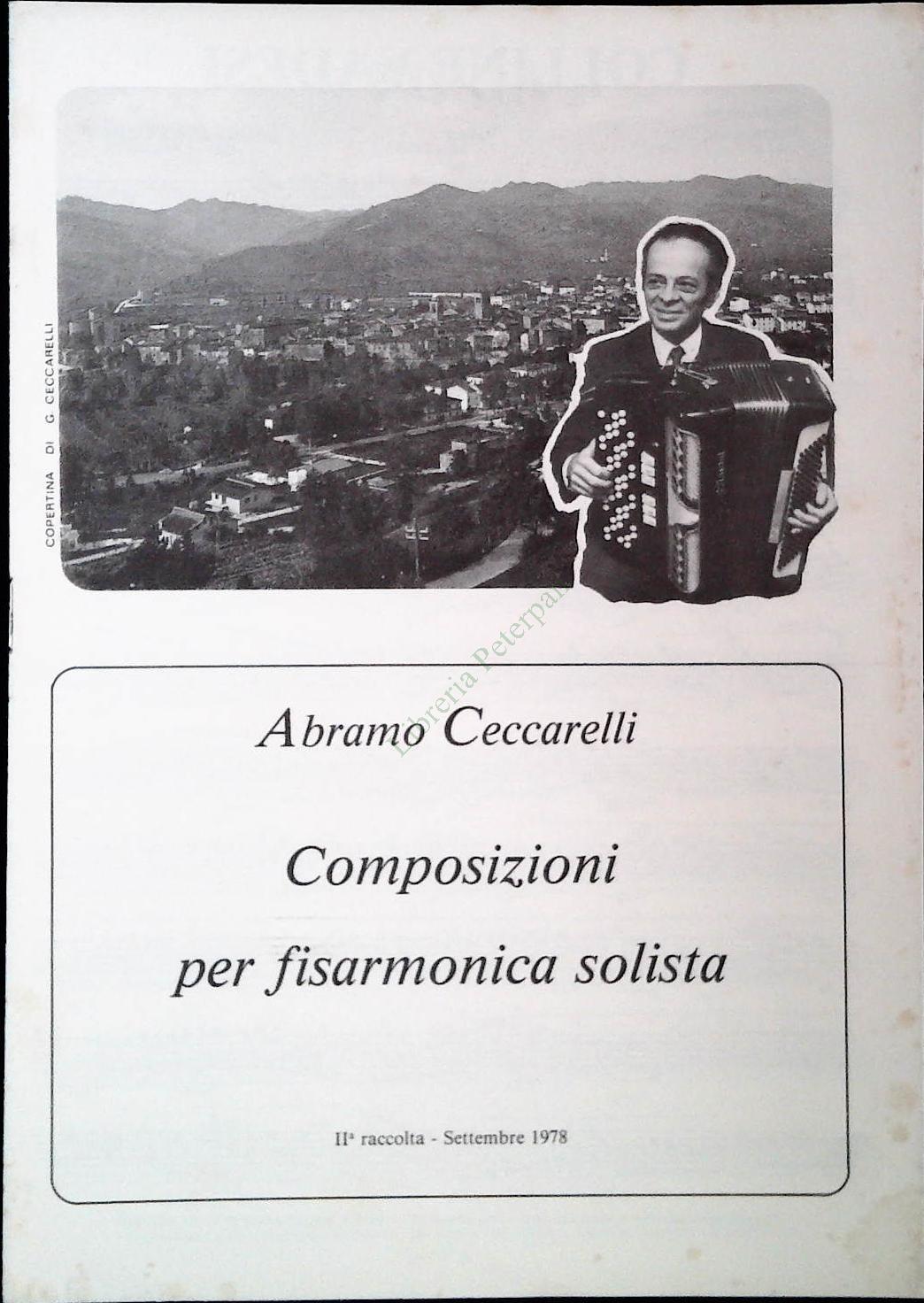 ABRAMO CECCARELLI - 10 BRANI PER FISARMOMONICA SOLISTA - SPARTITO-SHEET MUSIC