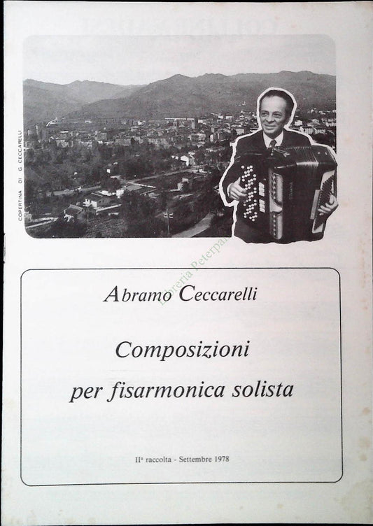 ABRAMO CECCARELLI - 10 BRANI PER FISARMOMONICA SOLISTA - SPARTITO-SHEET MUSIC