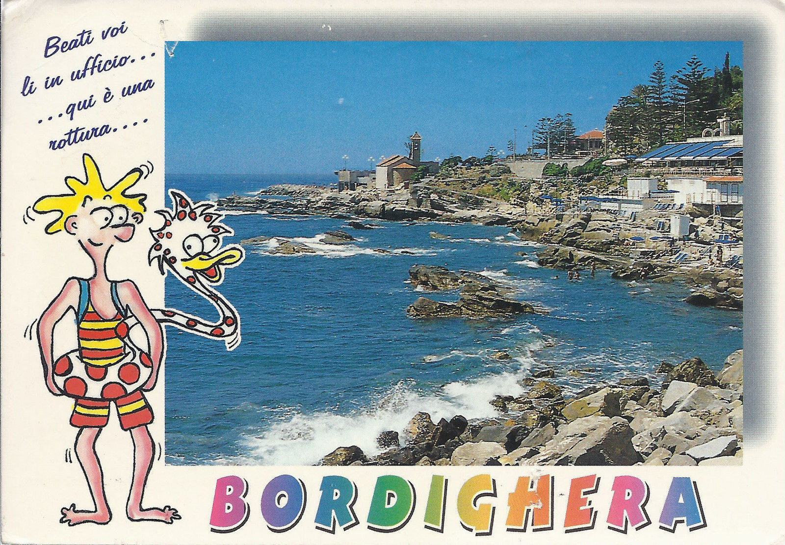 BORDIGHERA - CAPO S. AMPELIO E OMONIMA CHIESETTA - V 1998 - 
