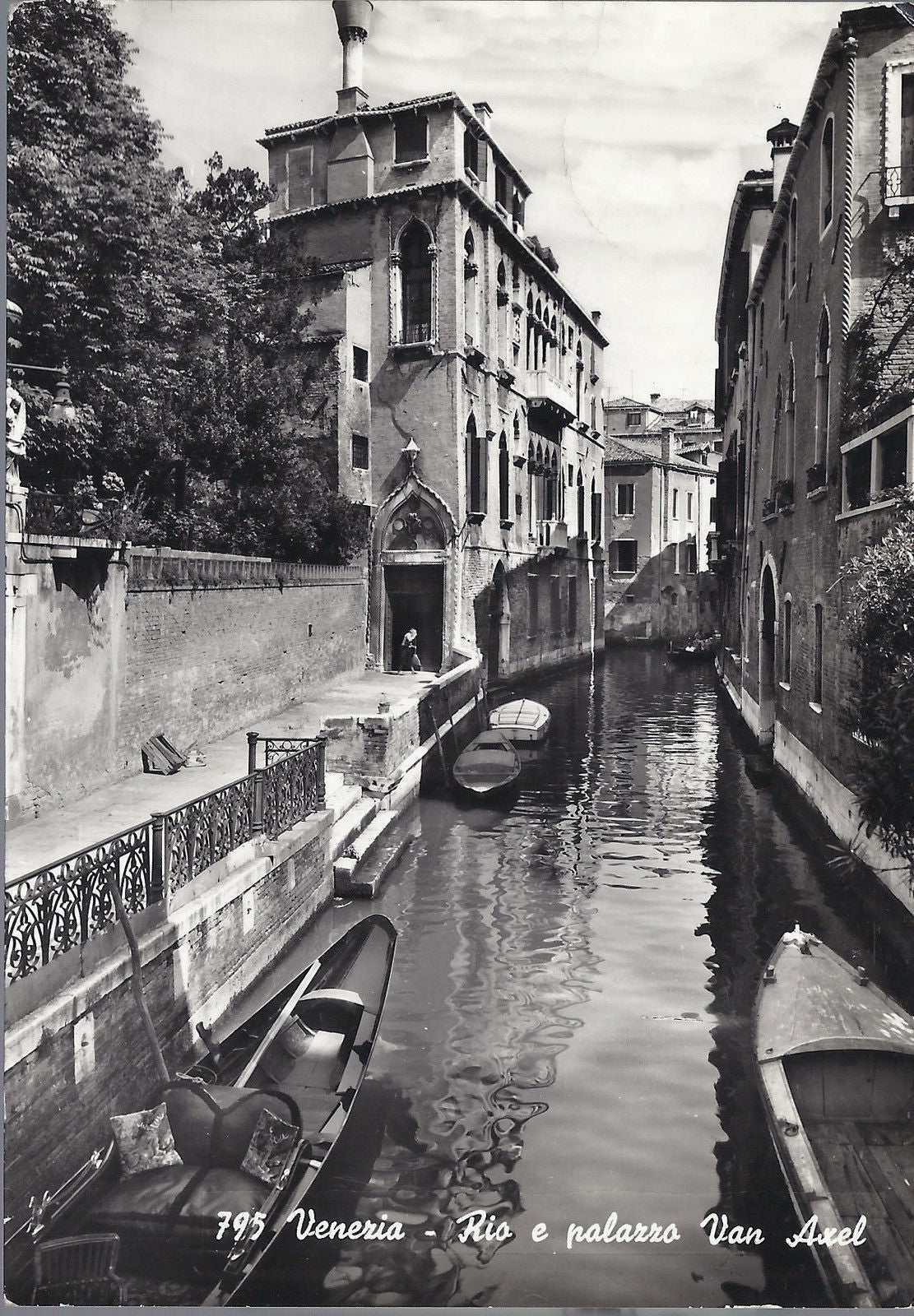 VENEZIA - RIO E PALAZZO VAN AXEL - V1976