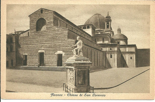 FIRENZE - CHIESA DI SAN LORENZO - NV