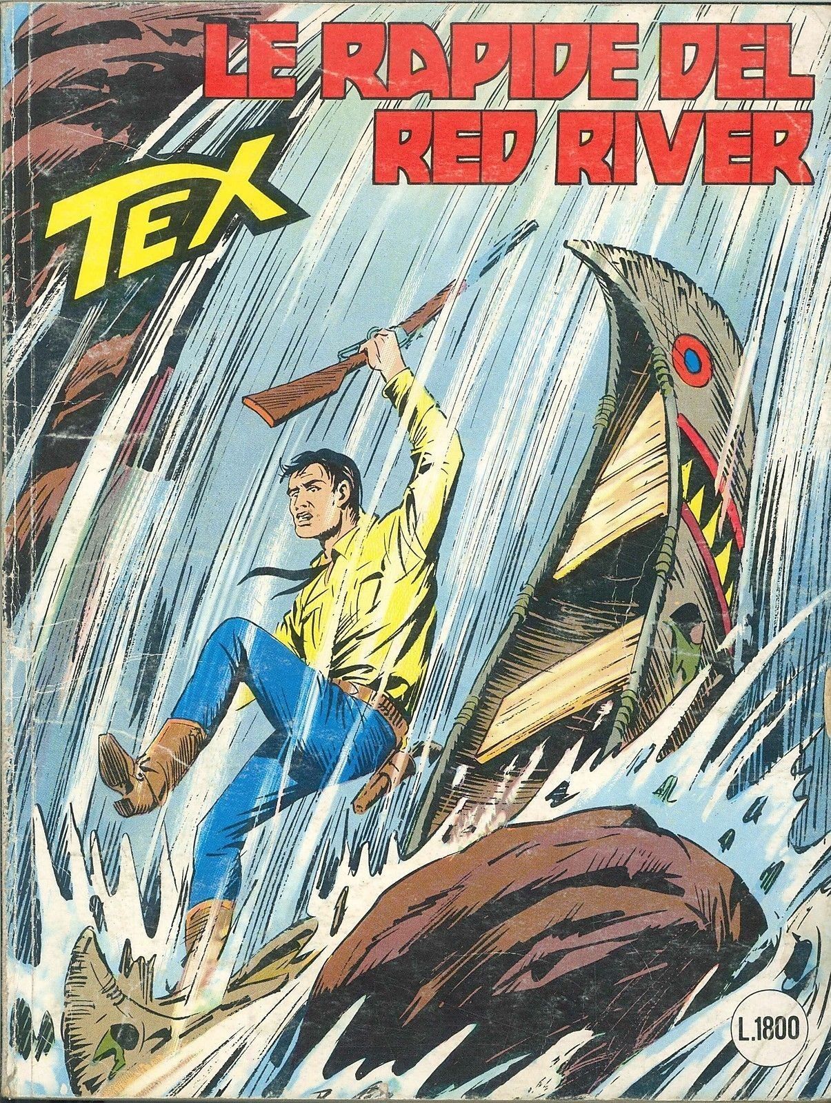 TEX N° 344 - LE RAPIDE DEL RED RIVER