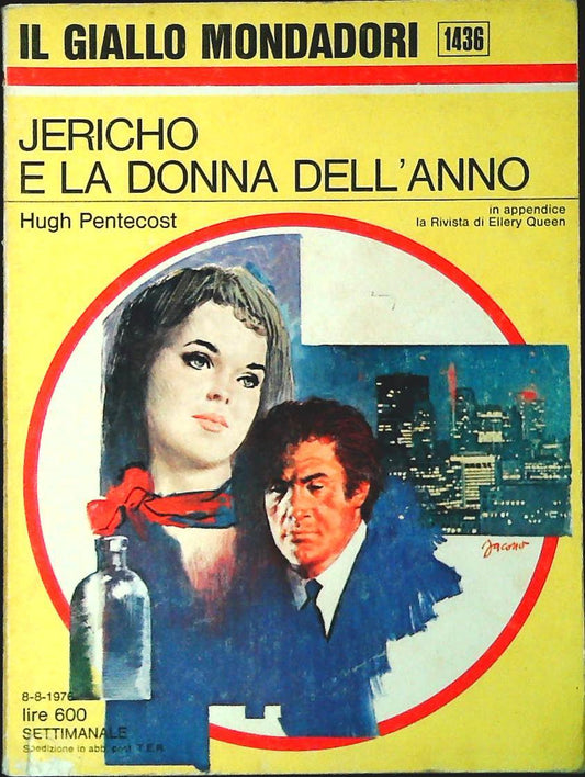 JERICHO E LA DONNA DELL'ANNO  HUGN PETECOST - GIALLO MOMNDADORI N. 1436
