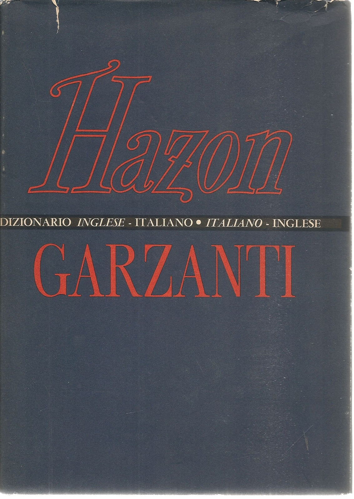 DIZIONARIO INGLESE-ITALIANO HAZON 1961