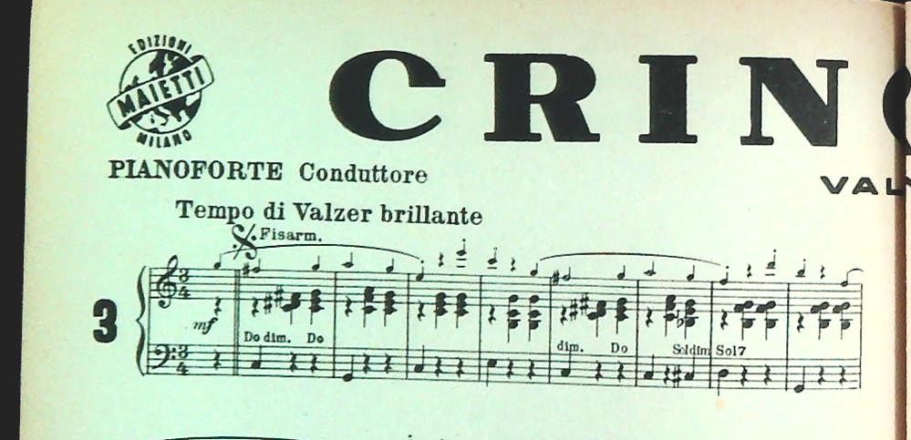 DANZE CAMPAGNOLE - QUATTRO BRANI - SPARTITO - SHEET MUSIC