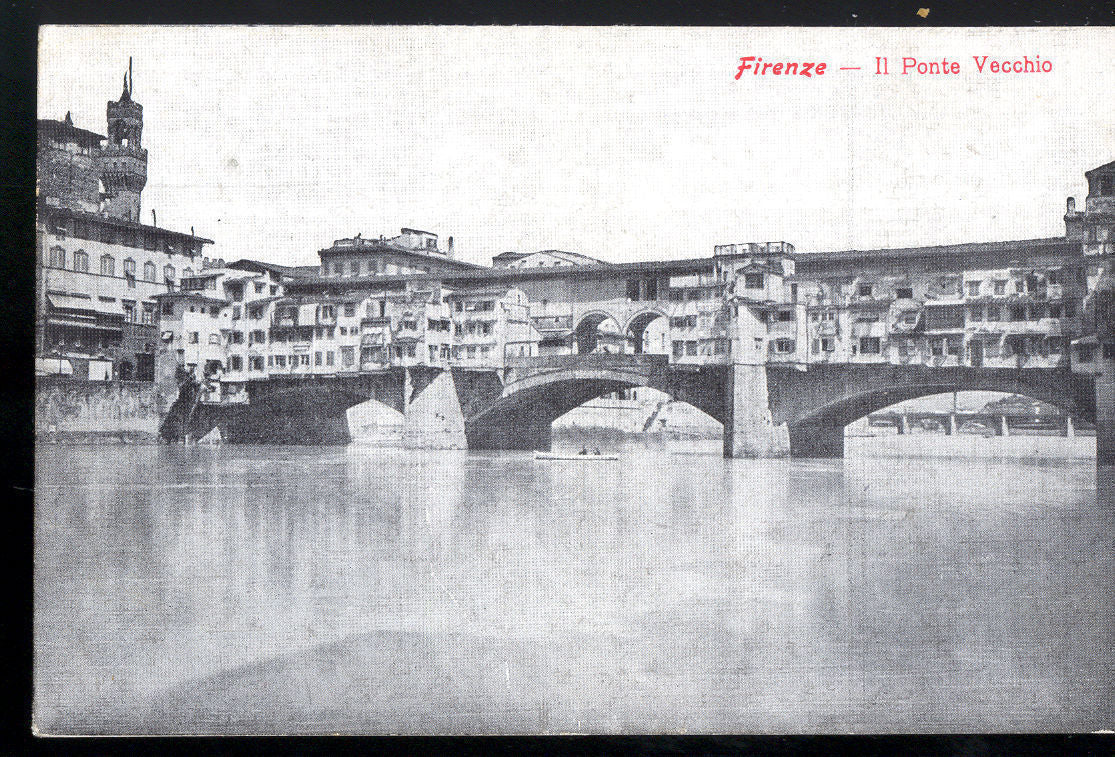 FIRENZE - IL PONTE VECCHIO - NV