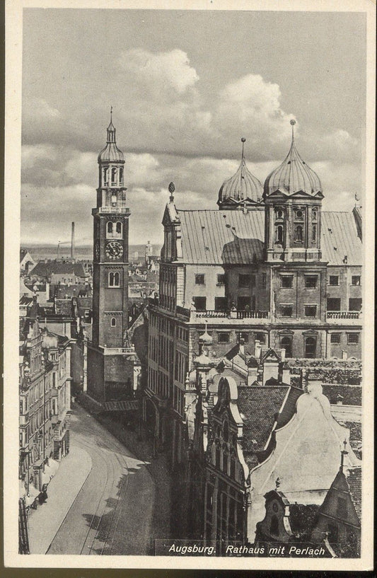 AUGSBURG - RATHAUS MIT PERLACH - NV