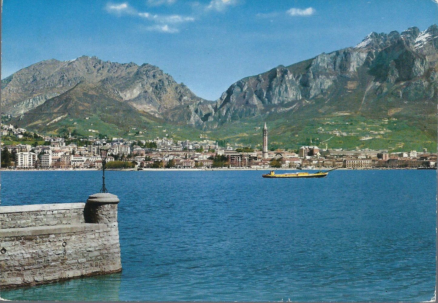 LECCO - PANORAMA VISTO DA MALGRATE - V 1973 - FG