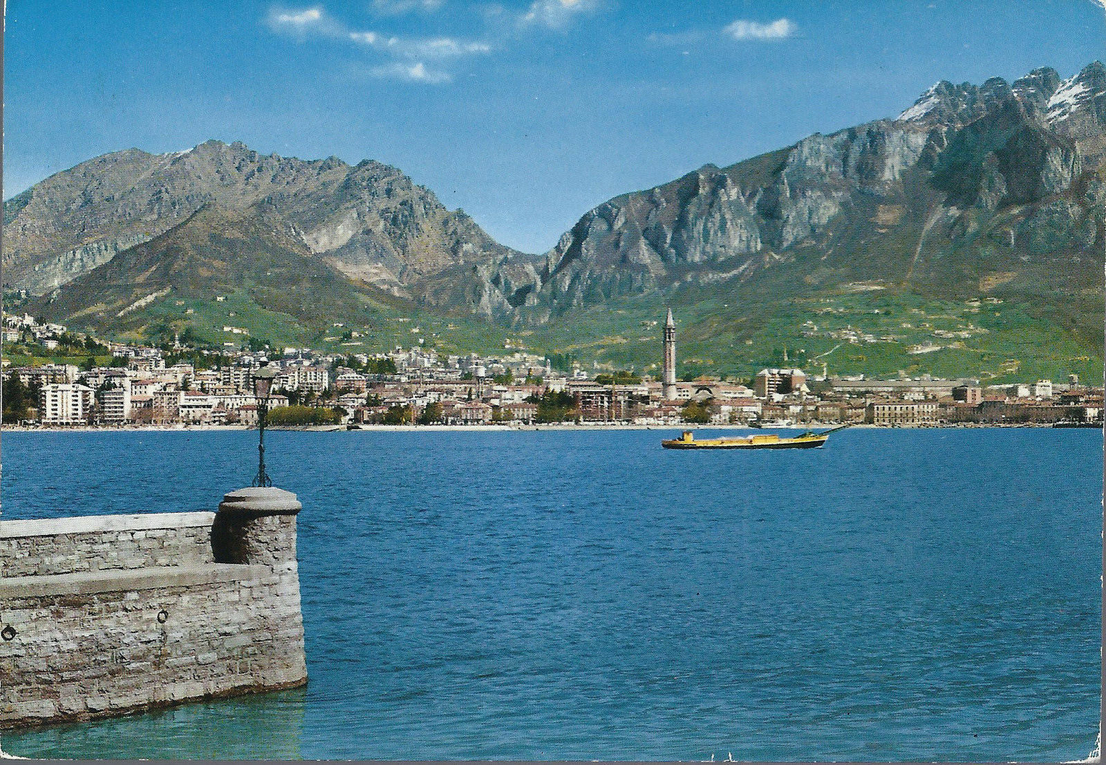 LECCO - PANORAMA VISTO DA MALGRATE - V 1973 - FG