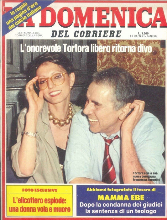 DOMENICA DEL CORRIERE N 31 - 4 AGOSTO 1984