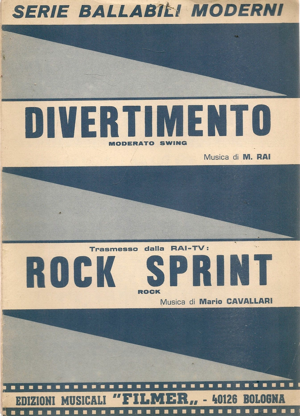 DOVERTIMENTO - ROCK SPRIONT - SPARTITO-SHEET MUSIC