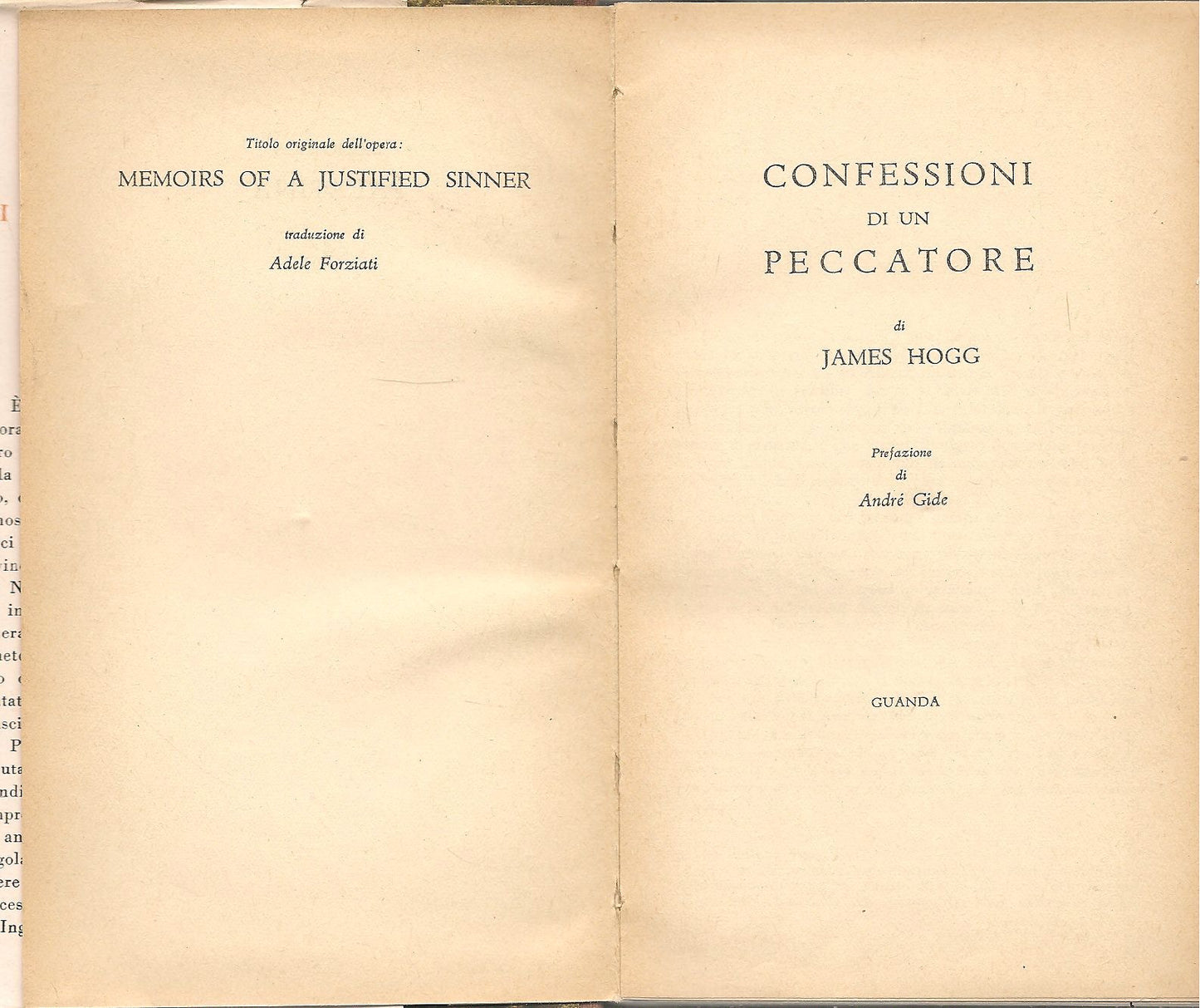 CONFESSIONI DI UN PECCATORE -JAMES HOGG