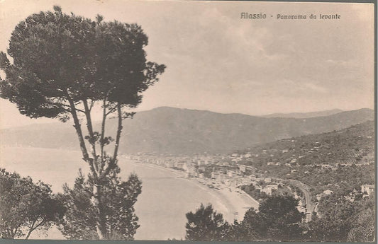ALASSIO - PANORAMA DA LEVANTE - NV
