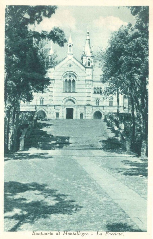 MONTALLEGRO - SANTUARIO - LA FACCIATA - NV- AZZURRATA