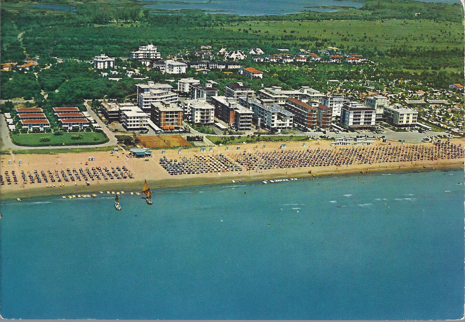 BIBIONE - LIDO DEL SOLE - VEDUTA AEREA - V1981