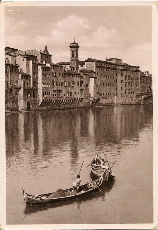 FIRENZE - VEDUTA SULL'ARNO - NV