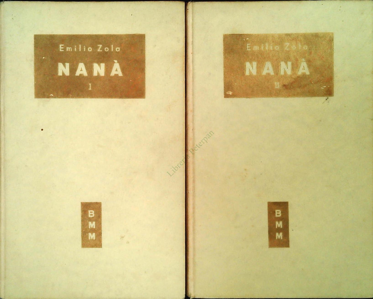 NANA' - EMILE ZOLA - DUE VOLUMI