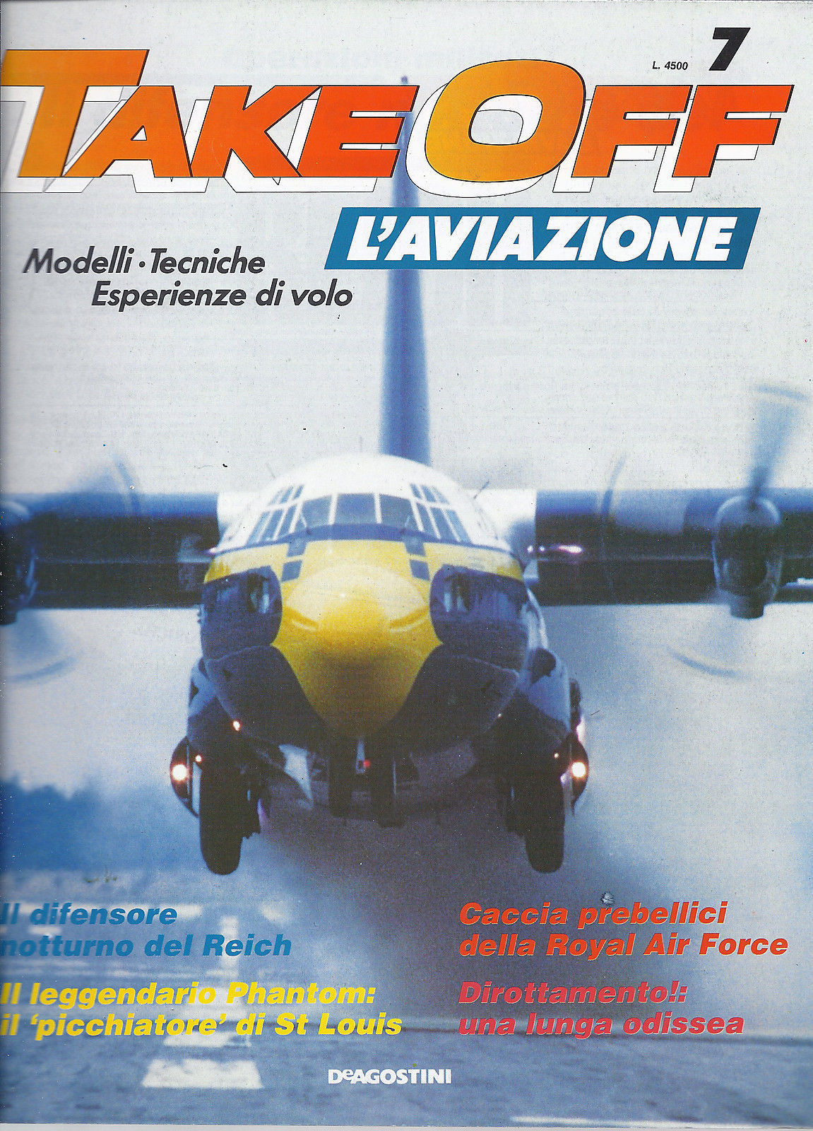 TAKE OFF  L'AVIAZIONE - fascicolo 7