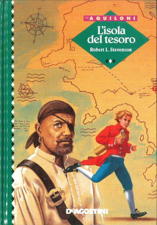 L'ISOLA DEL TESORO - ROBERT L. STEVENSON    ED. DE AGOSTINI AQUILONI