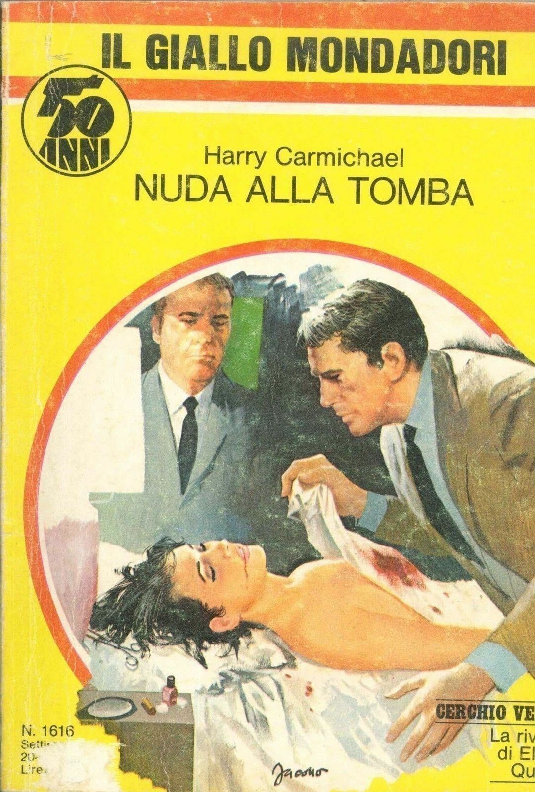 NUDA ALLA TOMBA - HARRY CARMICHAEL