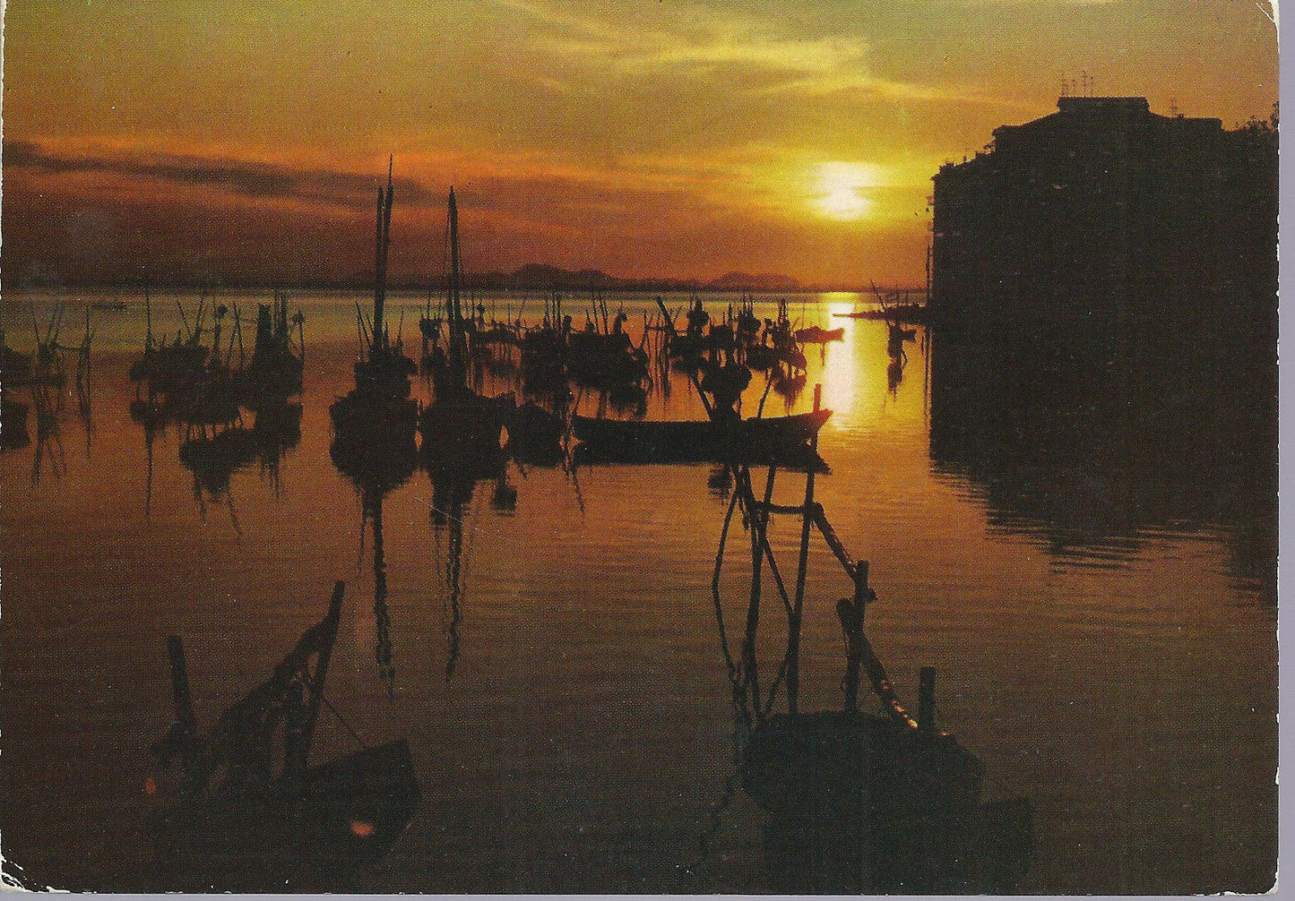 SOTTOMARINA - TRAMONTO - V 1979 - FG
