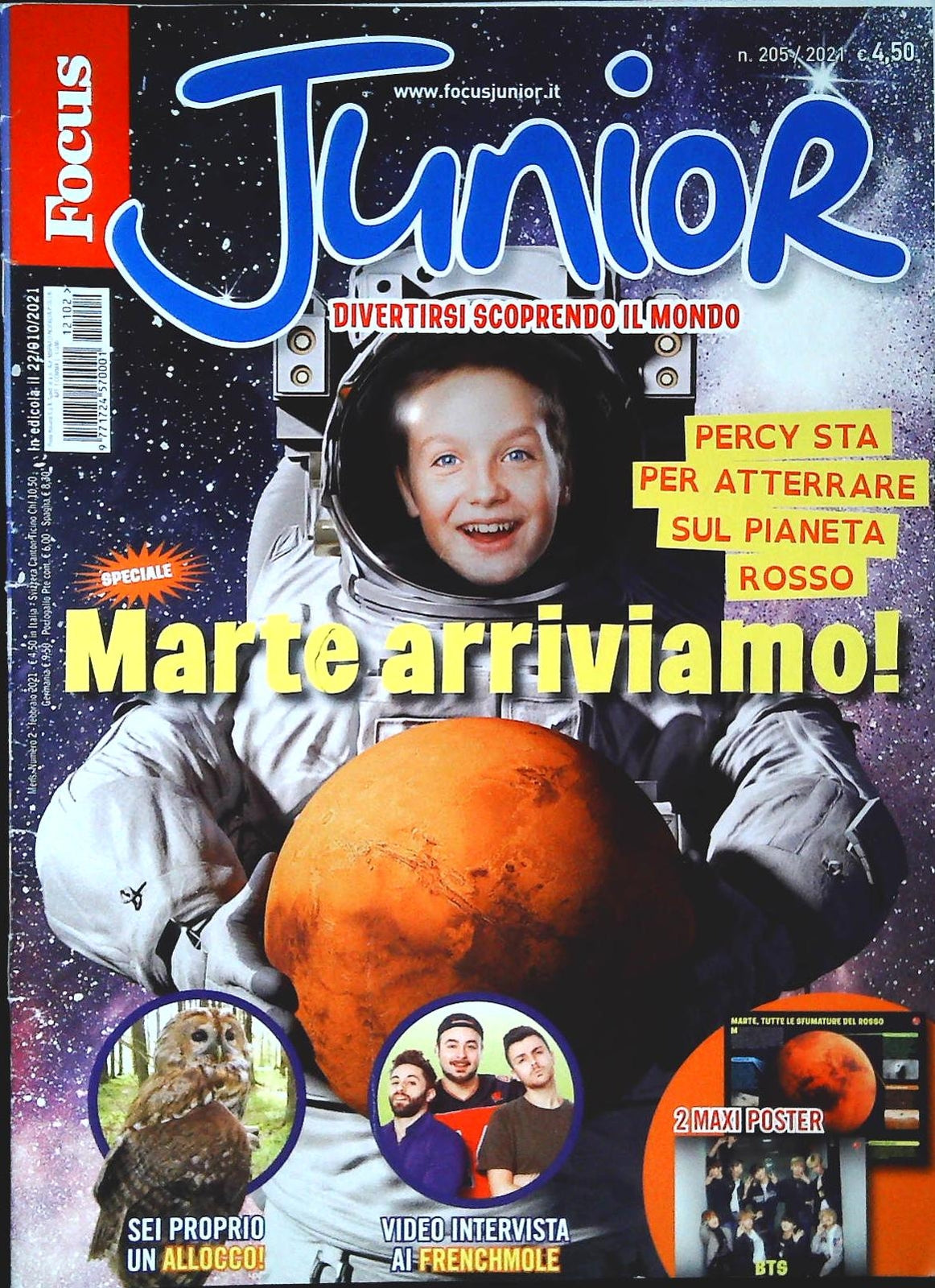 FOCUS JUNIOR N. 205 - MARTE ARRIVIAMO - OUTLET DEL LIBRO