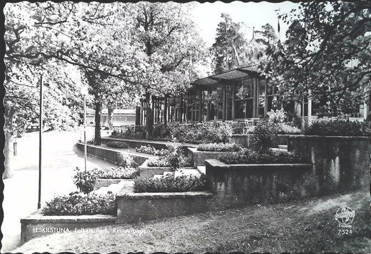ESKILSTUNA - SVEZIA - FOLKETS PARK - RESTAURANGEN - V1959