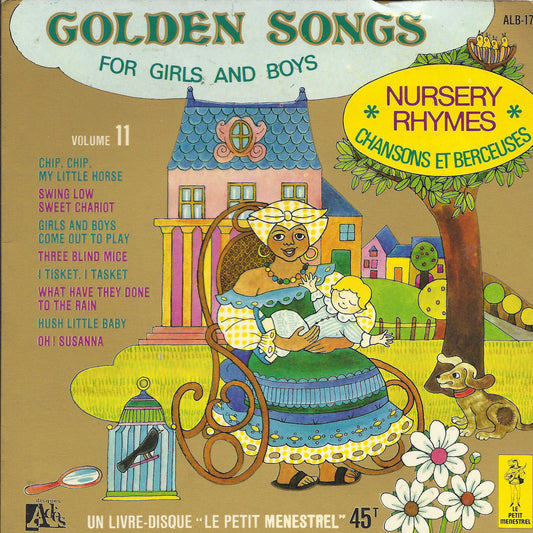GOLDEN SONGS - VOL 11 - CHANSONS ET BERCEUSES - LIVRE-DISQUES
