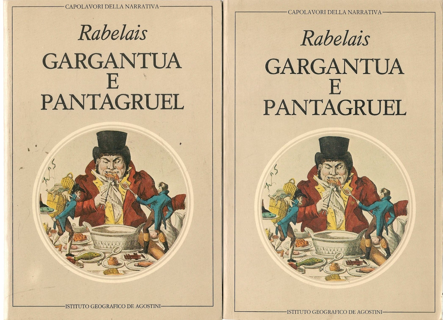 GARGANTUA E PANTAGRUELE - RABELAIS - 2 VOLUMI