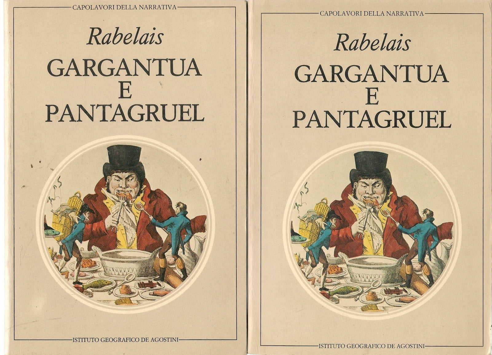 GARGANTUA E PANTAGRUELE - RABELAIS - 2 VOLUMI