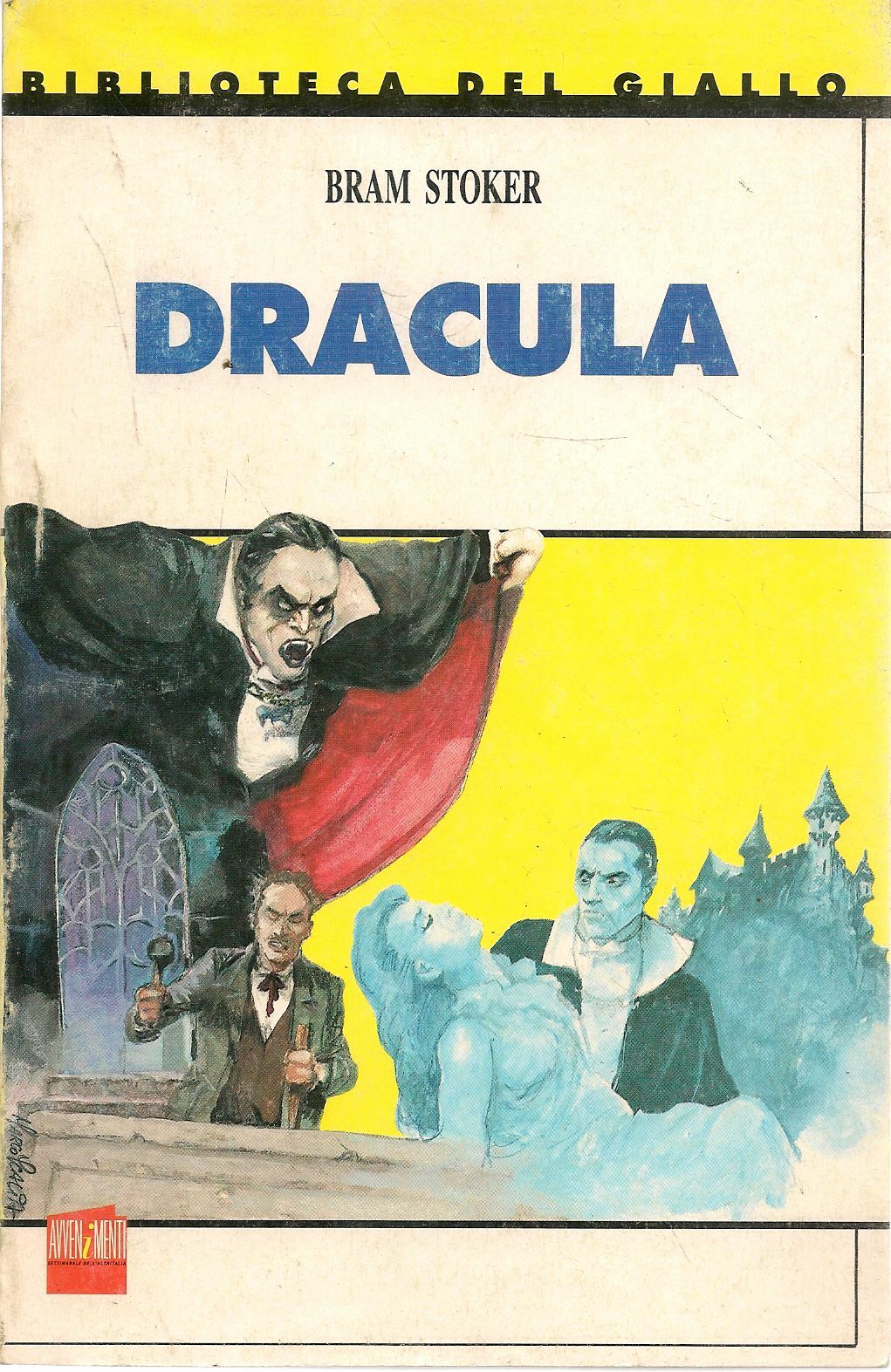 DRACULA - BRAM STOKER - BIBLIOTECA DEL GIALLO - AVVENIMENTI