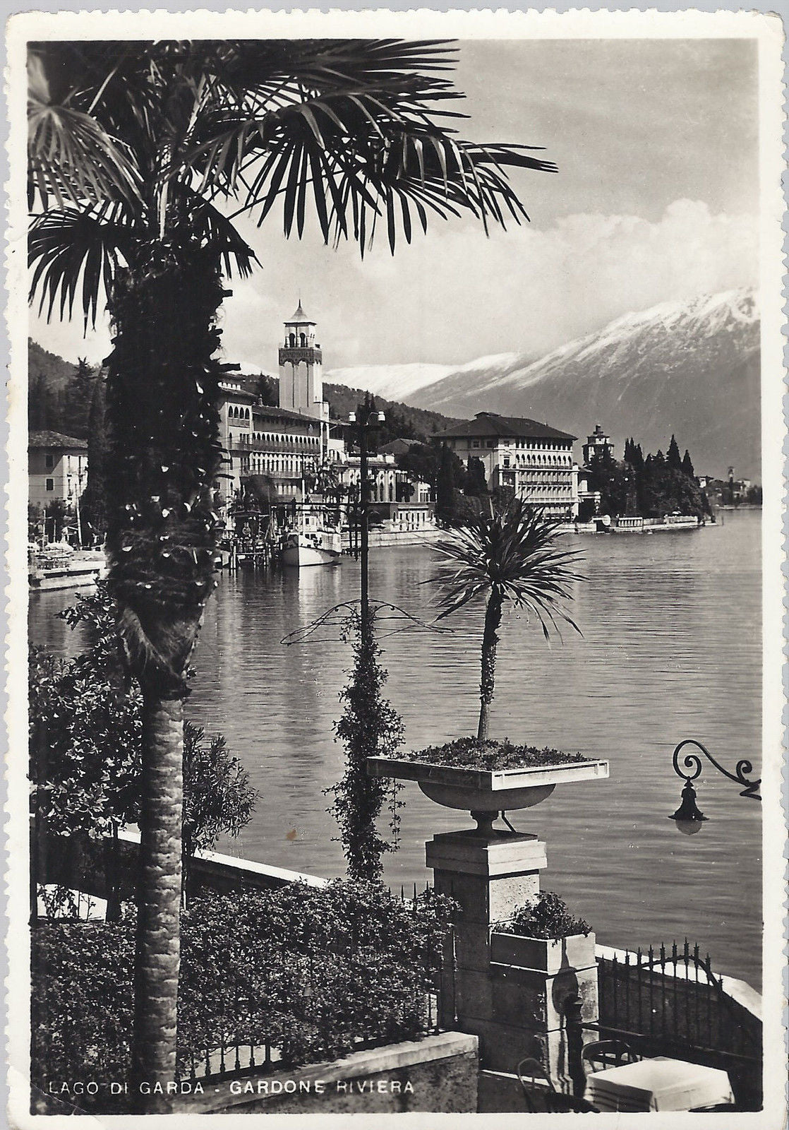 GARDONE RIVIERA - LAGO DI GARDA - V 1954 - FG