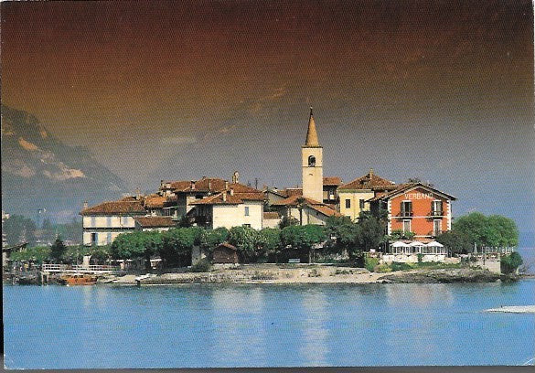 LAGO MAGGIORE - ISOLA DEI PESCATORI - PANORAMA - VIAGGIATA